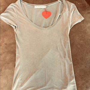 Project Social T Grey Short Sleeve Top New Size XS